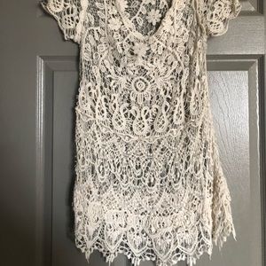 Lace dress/ cover up